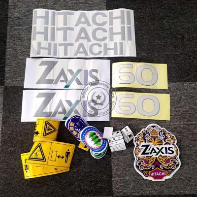 China Peças de Sticker Pinup Picture da máquina escavadora IOS9009 para Hitachi ZX60 ZX70 ZAX130H ZAX150 ZAX200 ZAX210 à venda