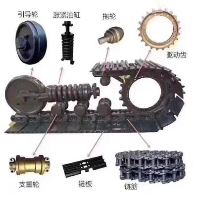 China OEM Excavator Undercarriage Parts For Komatsu PC200 / HD450/HD820 Excavator Transport Wheels for sale