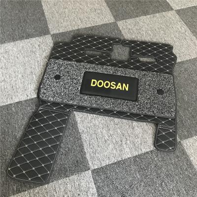 China DX75 Excavator Cab Interior Floor MATS Carpet For Doosan DX75-9C/DX80/ DX500 DX75/DX500LC for sale