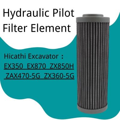 China Excavator Hydraulic Pilot Filter Element For Hitachi EX350 EX870 ZX850H ZAX470-5G ZX360-5G for sale