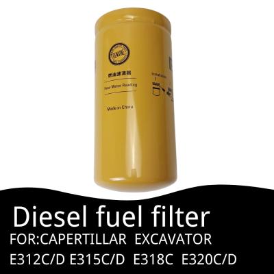 China 1R-0751 Excavator Diesel Fuel Filter FOR ERPILLAR E312C/D E315C/D E318/C E320C/D for sale