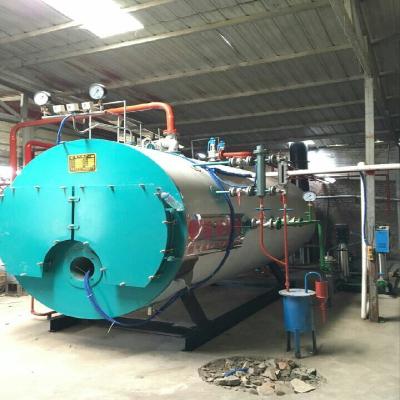 China Calderas de vapor de gas diesel eléctrico de 500 kg Nivel de seguridad elevado para la calefacción en venta