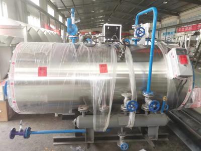 Chine Chaudière à vapeur à gaz de l'usine d'abattage 50 Hz / 60 Hz Chaudière à eau chaude pour machine d'abattage à vendre