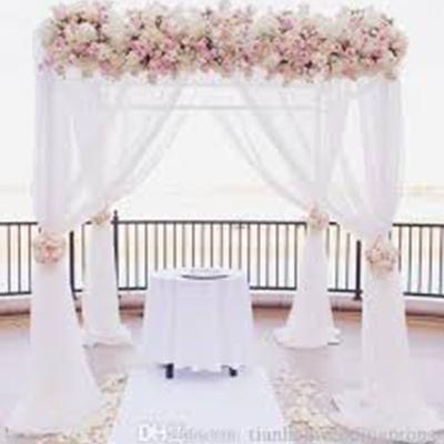 China Adjustable 8-20ft High Quality Pipe And Drape Wedding Backdrop Pipe And Drape Frame Cheap Pipe Drape for sale