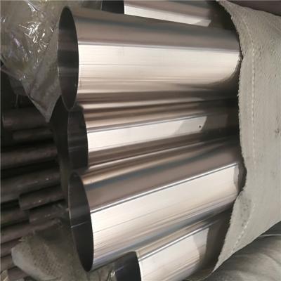 China Round Stainless Steel Welded Pipes Schedule 40 Seamless Cold Rolled No.4 Finish 22mm 200mm for sale