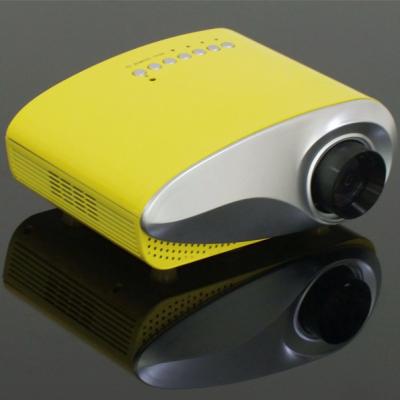 China Color Package Video Projector HDMI USB VGA Compatible For iPhone Android Phone Good Price for sale