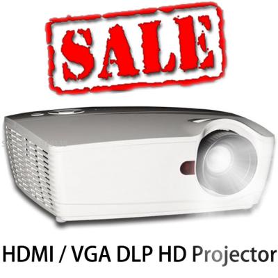 China Digital 3D DLP Projector Clear Image Video Projecteur 10000:1 Contrast Good HDMI Beamer for sale