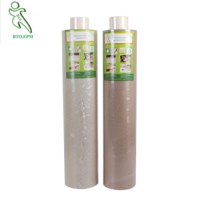 China Temporary Hardwood Floor Protection , Fiber Waste Cardboard Floor Covering Paper Rolls en venta