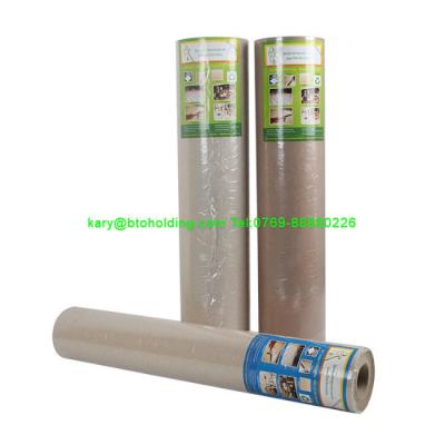 China Temporary Floor Protection Paper , Construction Floor Protection Cover en venta