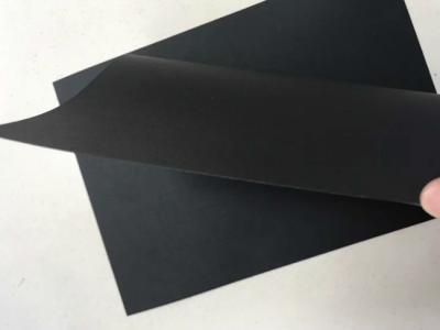 China Thickness 0.1mm 0.2mm 0.3mm Black Cardboard Paper For Clothing Tags for sale