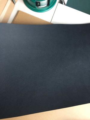 China 350g Eco Friendly Single Coated 210*297mm Black Craft Paper Roll for sale