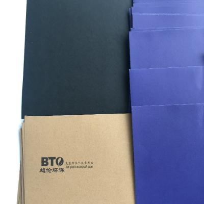 China Freundliche 100 Blätter Eco pro das Verpacken des schwarzen verpackenden Rollenpapiers A3 zu verkaufen