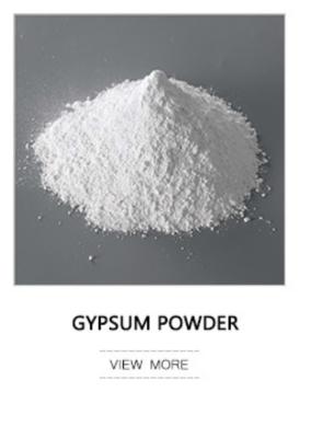 China High Purity Whiteness 90% Concrete Decorative Gypsum Plaster Powder for sale