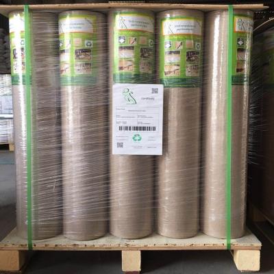 China 0.82m Length Recycled Brown Temporary Floor Protection Sheets for sale