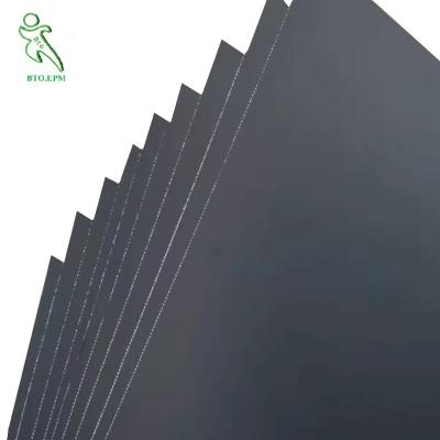 China 180gsm Uncoated 100% Virgin Wood Pulp Black Cardboard for sale