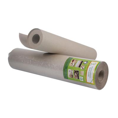 China Temporary Surface Paper Floor Protector Roll For Construction Heavy Duty for sale