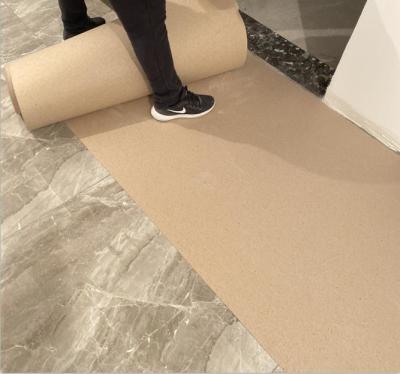 China Papel de proteção de piso temporário antiderrapante de 0,5 mm / 1,0 mm de espessura à venda