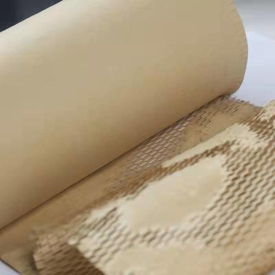 Chine Preuve de empaquetage dégradable de choc amortissant le papier de nid d'abeilles, papier d'emballage de nid d'abeilles à vendre