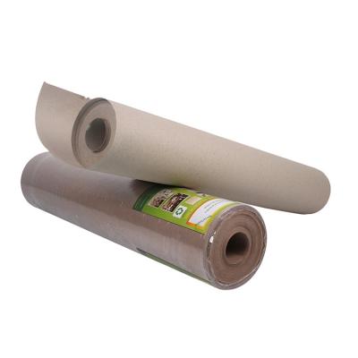China Waterproof Floor Protection Paper Roll Heavy Duty Construction Pad 23X23X82 Cm for sale