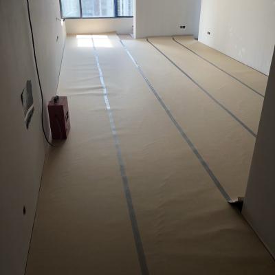 中国 FSCは100%リサイクルされたパルプの床の保護ペーパーを証明した 販売のため
