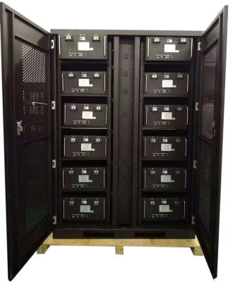 중국 RS232 Solar Battery Storage Cabinet 192V 100Ah Pollution Free Ess Battery 판매용