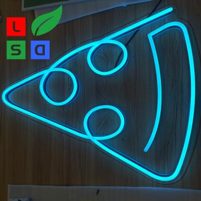 China Led Neon Flex Sign Acrylic Faux Neon Sign For Pizza Shop for sale