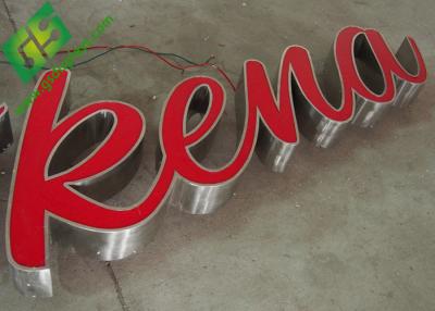 China Advertising Lighted LED Channel Letter Sign Front Lit CE UL Certificated IP65 for sale