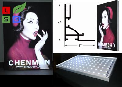 China 9000K LED Fabric Light Box 45mm Thickness for sale