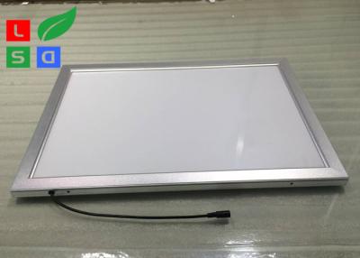 China Low Flickering LED Poster Frame 30mm Width For Display Rack Top for sale