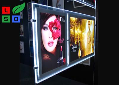 China Double Graphic Smd3014 LED Crystal Light Box 15w Advertising Light Box for sale