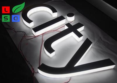 Китай Отполированный зеркалом дизайн писем канала Lit глубины 61mm бортовой подгонянный продается