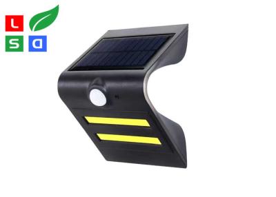 China Outdoor Curved 5W LED Solar Power Lamp 6000K Solar garden Wall Light for sale