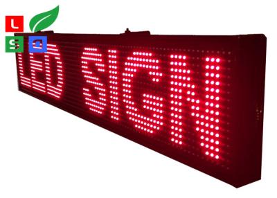 China Waterproof LED Shop Display P10mm Led Moving Message Display Board for sale