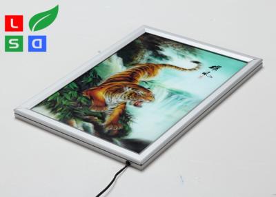 China Super Thin 20mm Width LED Poster Frame wall mounted light box Customizable for sale