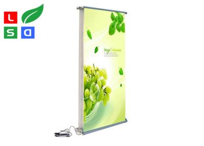 China Electric Motorised 850 x 4080mm Roll Up Poster Stand Scrolling Poster Display for sale