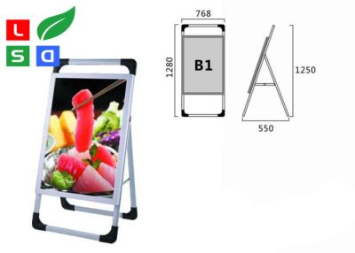 China B1 706 X 1000mm Advertising LED Poster Stand for sale