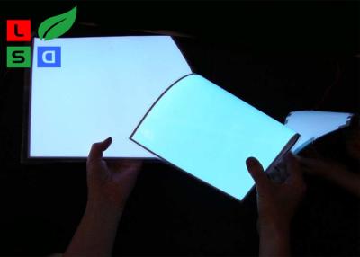 China Warm White  AC100-240V EL Light Panel Customized ShapeROHS Approved for sale