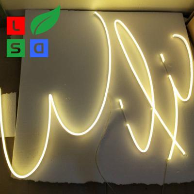 China Customized Design 6x12mm Flex LED Neon Signs Wall Mounted For Home for sale