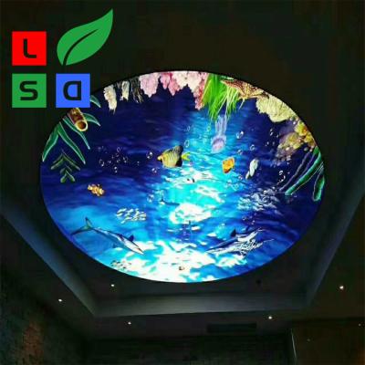 China OEM ODM 25mm LED Fabric Light Box Ceiling Hanging Frame Low Heat for sale