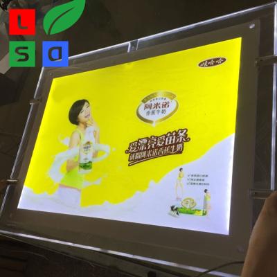 China Sola caja de luz llevada 2835SMD ultra fina del menú de Crystal Lightbox del lado en venta