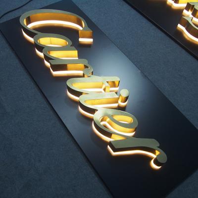 China Letras de canal do diodo emissor de luz do Lit do halo do OEM à venda