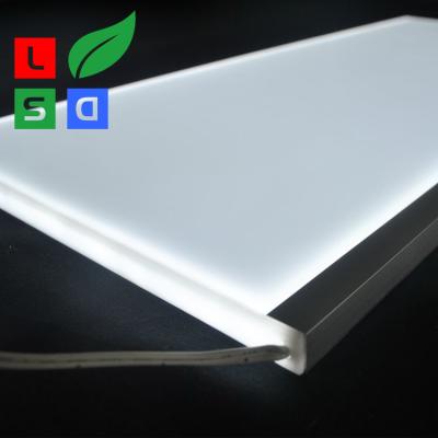 중국 단일은 2835 SMD PMMA 루미시트 LED 라이트 패널을 측면을 댔습니다 판매용