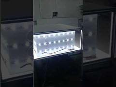 SEG Trade Show LED Backlit Cube Fabric Light Box Frame