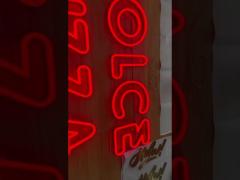 Acrylic Block LED Channel Letters Neon Text Sign 6500K