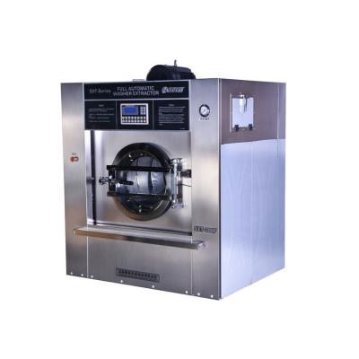 China Ethiopia Commercial Small Laundry Machine Steam or Electricity Heating Hot Water Cleaning for sale