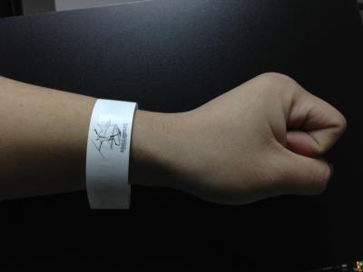 Chine Vert matériel jetable de bracelet des étiquettes pp Rfid de RFID Smart à vendre