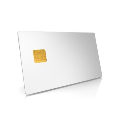 China  SAM AV2 RFID Smart Card 0.84mm Thickness ISO CR80 RFID Blank Card for sale