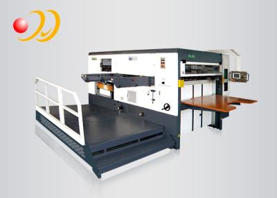 China Semi - Automatic Die Machines For Cutting Paper Flat To Flat for sale