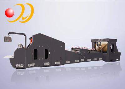 China High Speed Paper Bag Making Machine Central Sealing Bottom  With Window for sale