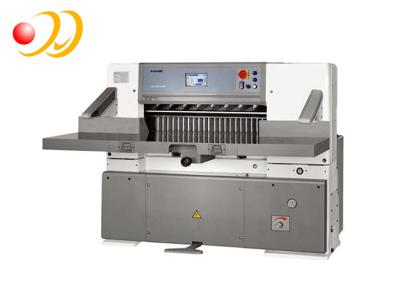 China Microcontroller Programming Automatic Paper Cutting Machine CE Standards for sale